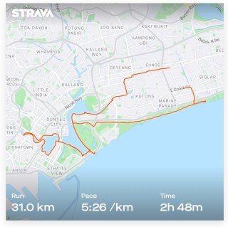 Georgie's Singapore Marathon 